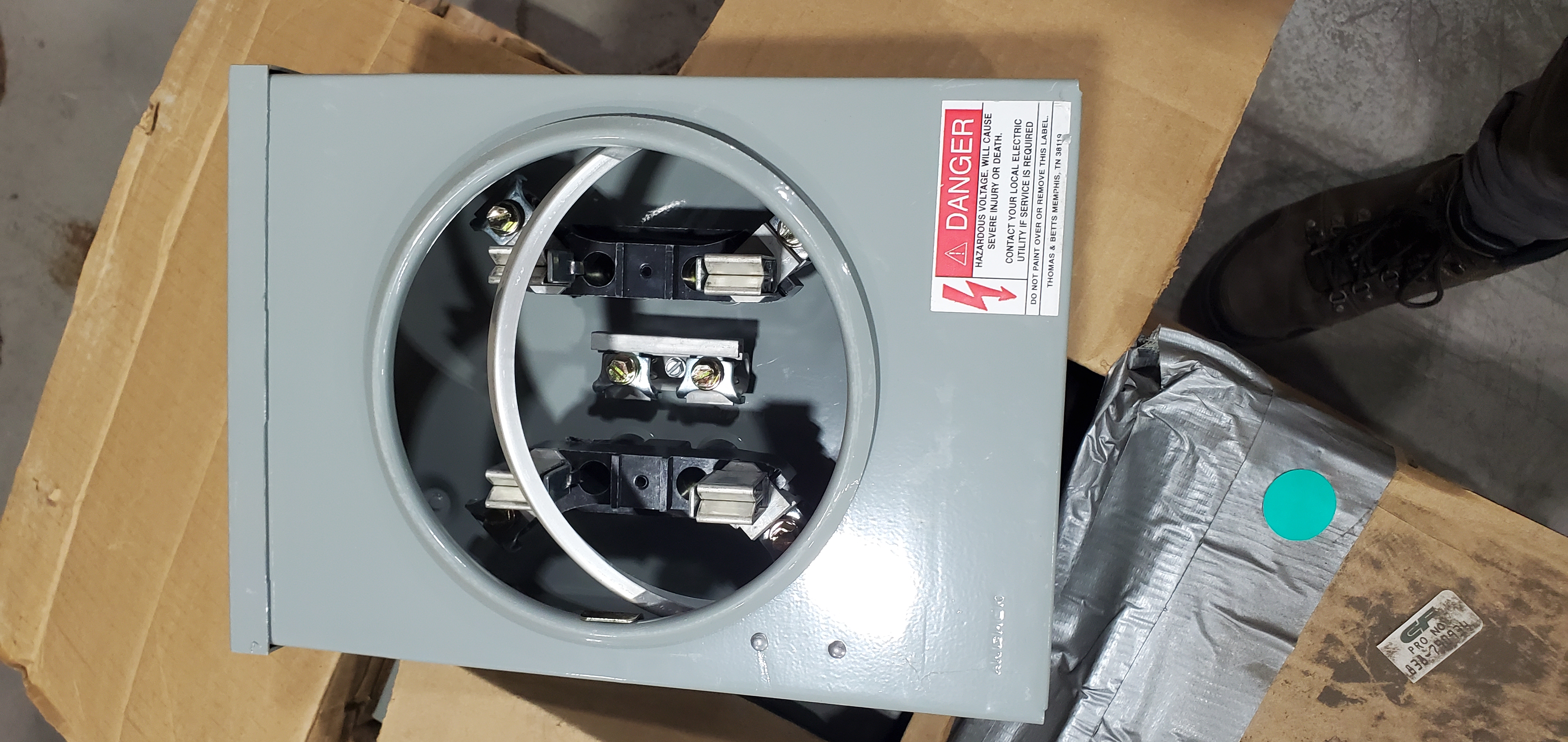 SOCKET, CTRL CAP 125A